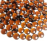 Vista 9 de HappyFiller Gemas de Vidrio Mármoles Planos Negros 1 LB para Rellenos de Jarrones, Arte, Manualidades, Detalles del Hogar, Centros de Mesa de Bodas