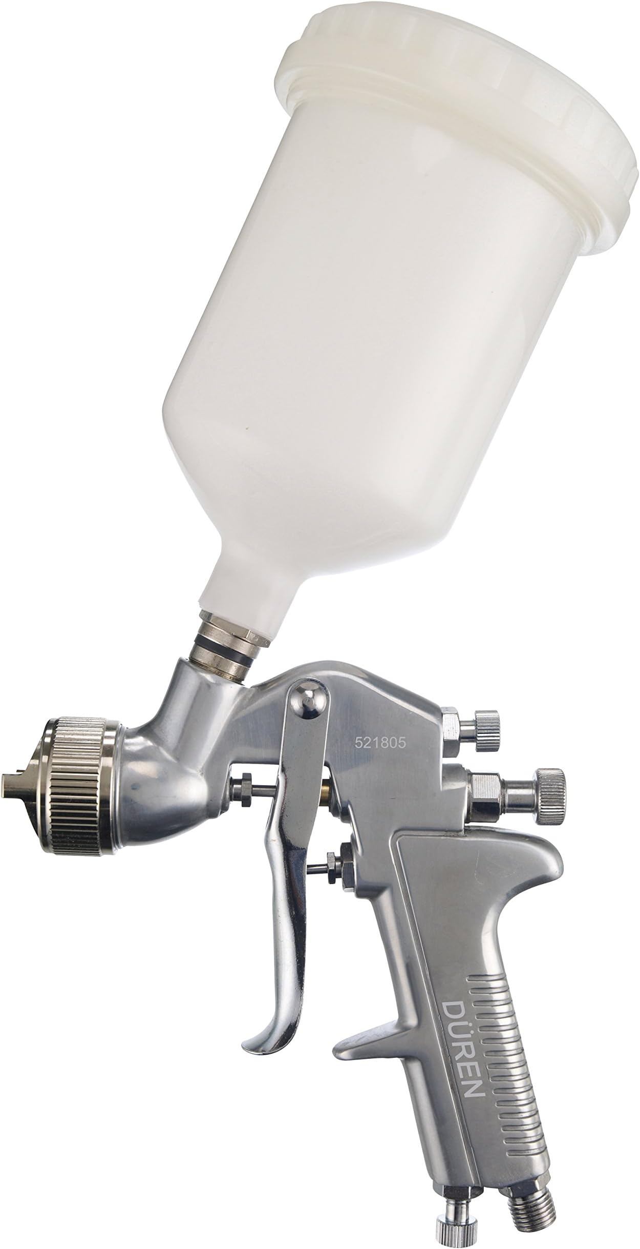 Duren 521805 1.8 Spraygun, Gravity, Conventional, 1.8mm Setup