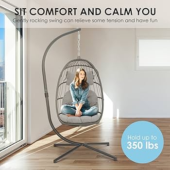 Amazon.co.jp: Brafab スイングエッグチェア ハンモックチェア