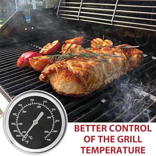 Miniatura 37 de 60540/7581 Termómetro de parrilla para Weber Spirit 2, serie Q y parrillas de carbón, repuesto para parrillas de gas Weber Spirit E/S 210, 220, 310,