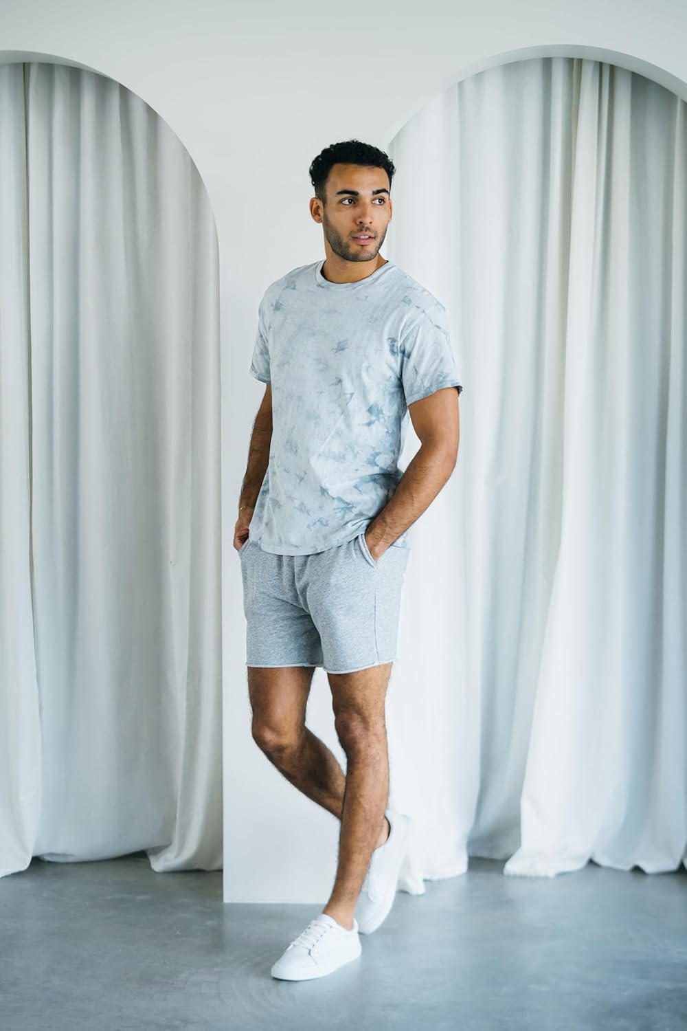 Colortone Crystal Wash Tie Dye Short Sleeve T-Shirt for Men and Women - Image 2