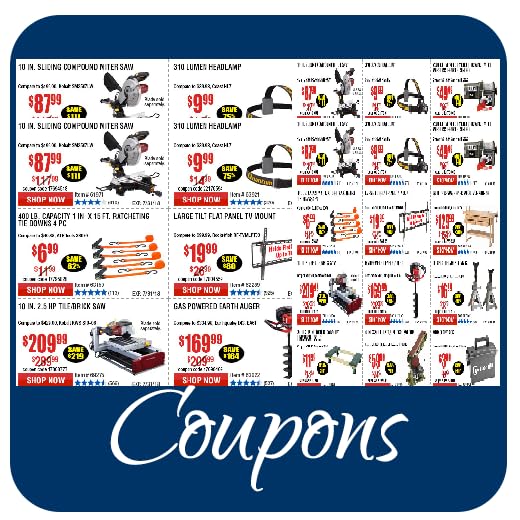 Coupons for Harbor Freight Tools