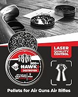 Vista 4 de Hawki Pellets de pistola de aire comprimido