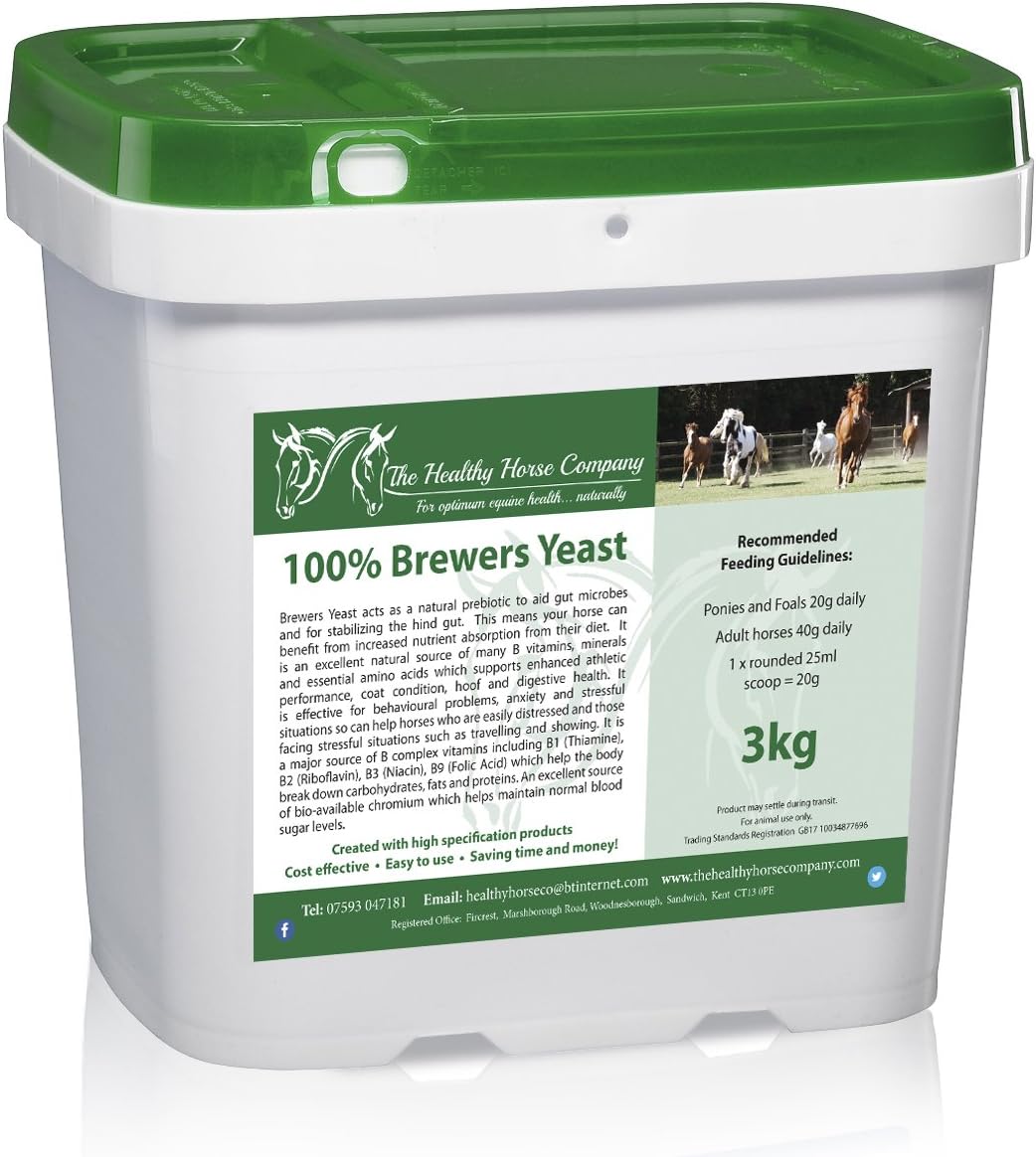 The Healthy Horse Company Brewers Yeast 3kg Refill Bag