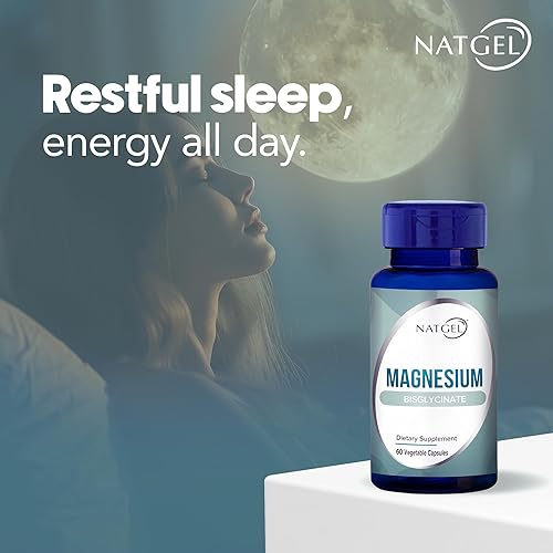 Miniatura 4 de Glicinato de magnesio 200 mg 60 cápsulas vegetales Alta absorción para relajación, sueño y apoyo muscular Suave y sin OMG
