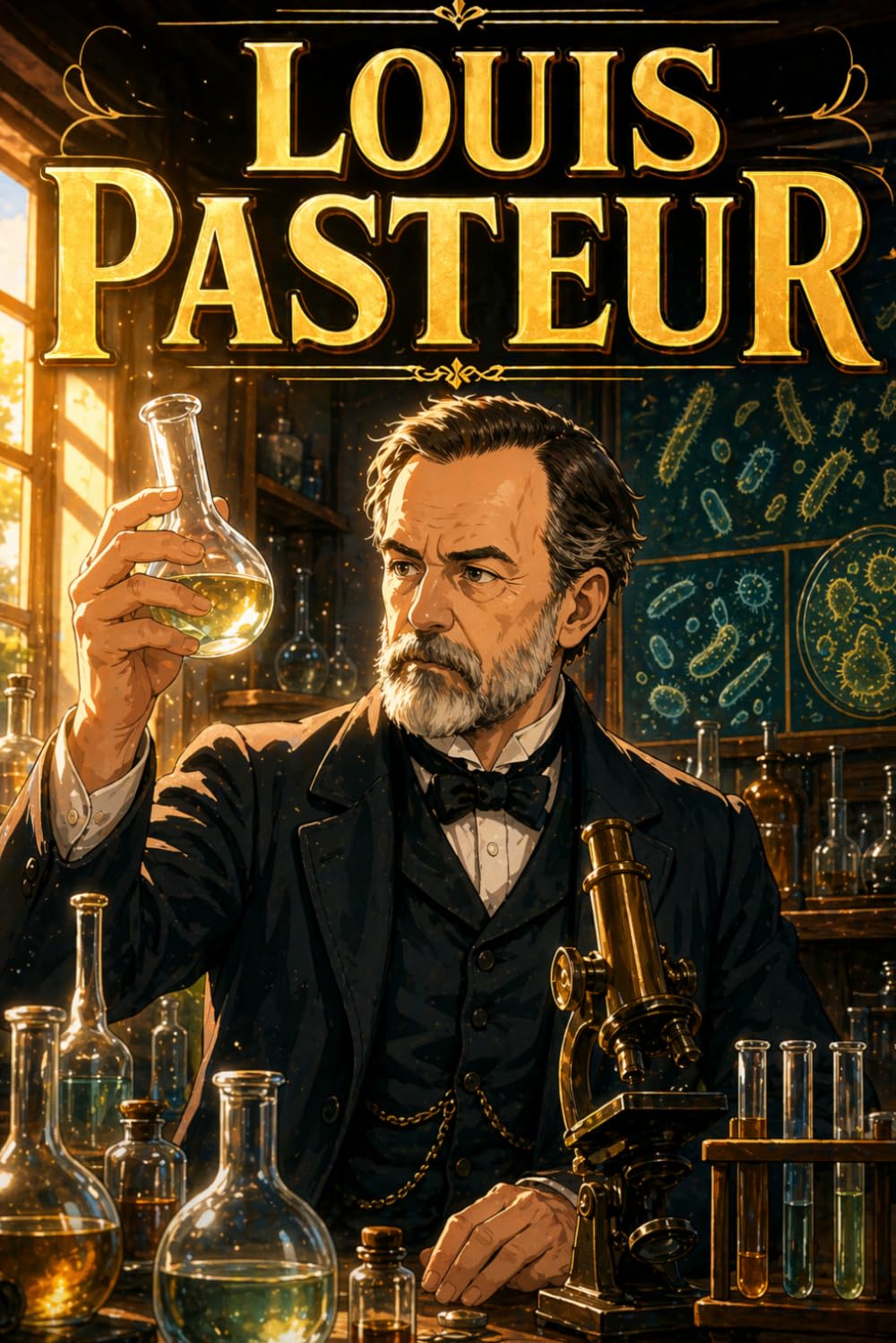 Louis Pasteur: Biology Germs Medicine Science Health Discovery Story Biography (Icons of History Manga)