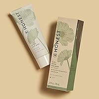 Vista 4 de Honest Beauty Máscara de barro desintoxicante 3 en 1 con carbón activado y ceniza volcánica Jeju + miel de manuka y manteca de karité Sin crueldad