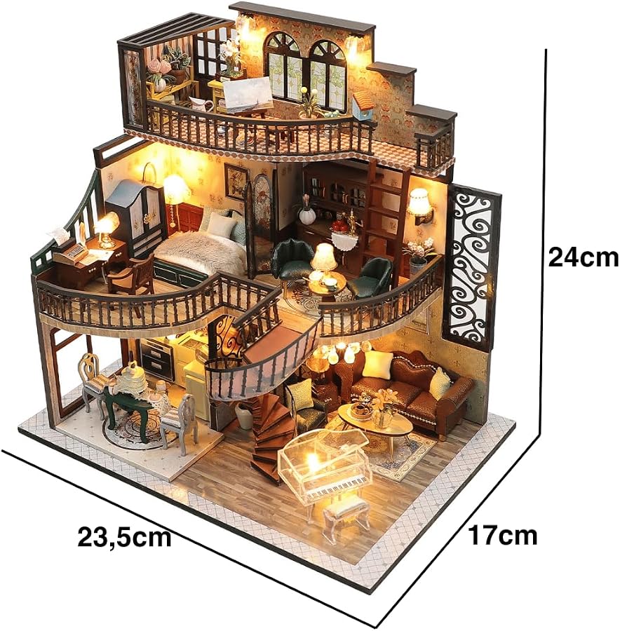 Minyatür Villa Yapma Seti - Görsel 3