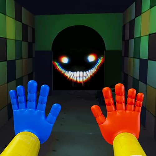 怖いおもちゃ工場でのホラーデー かくれんぼパズルゲーム - 不気味なピエロの攻撃からの脱出 プレイタイム サバイバル迷路