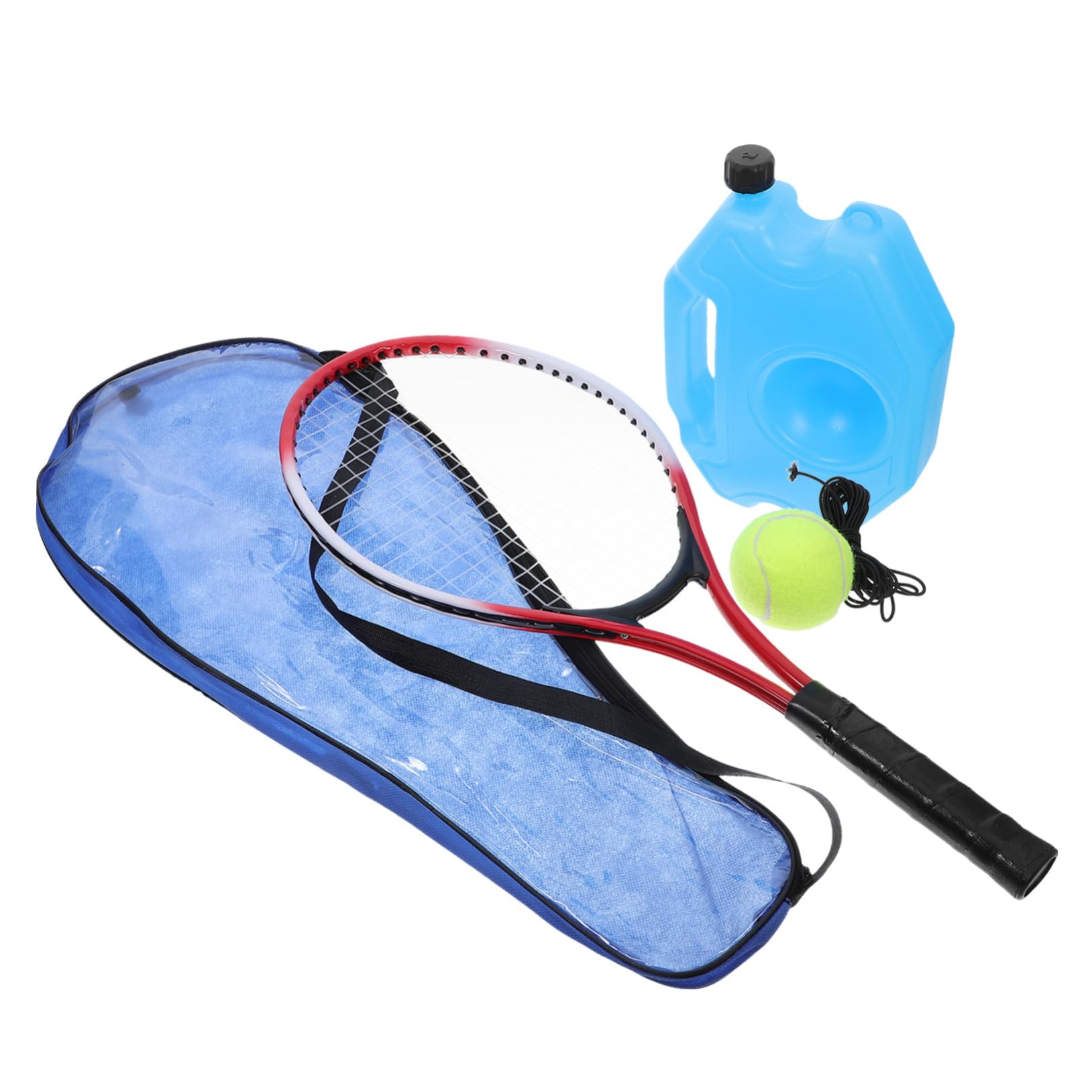 balacoo 1Set Portable Tennis Trainer Kit for Self Practice Rebound Tool Tennis Equipment for Beginners Enhances Skills and Muscle Memory for Use