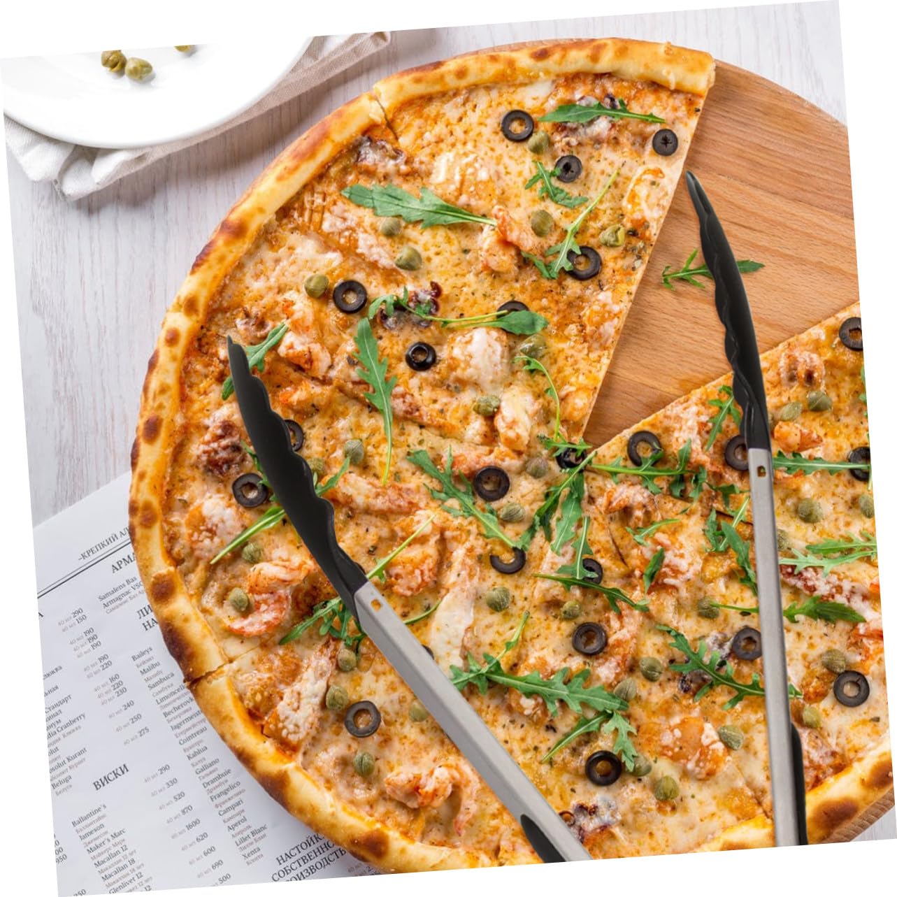 OUNONA 24pezzi Utensili Cucina in Acciaio Inox Antiaderente Utensili da Cucina Extra Lunghi per Pentole da Resistenti al Calore