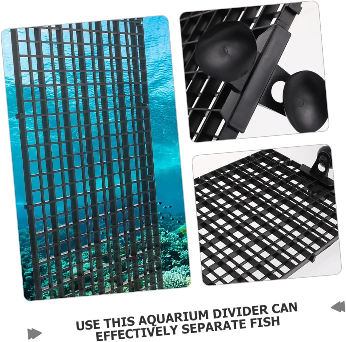 BESPORTBLE 1set Fish Tank Divider Aquarium Isolation Plate for Easy Separation of Fish Species High-Transparency Material Cups Suitable for Tank Panels Cups