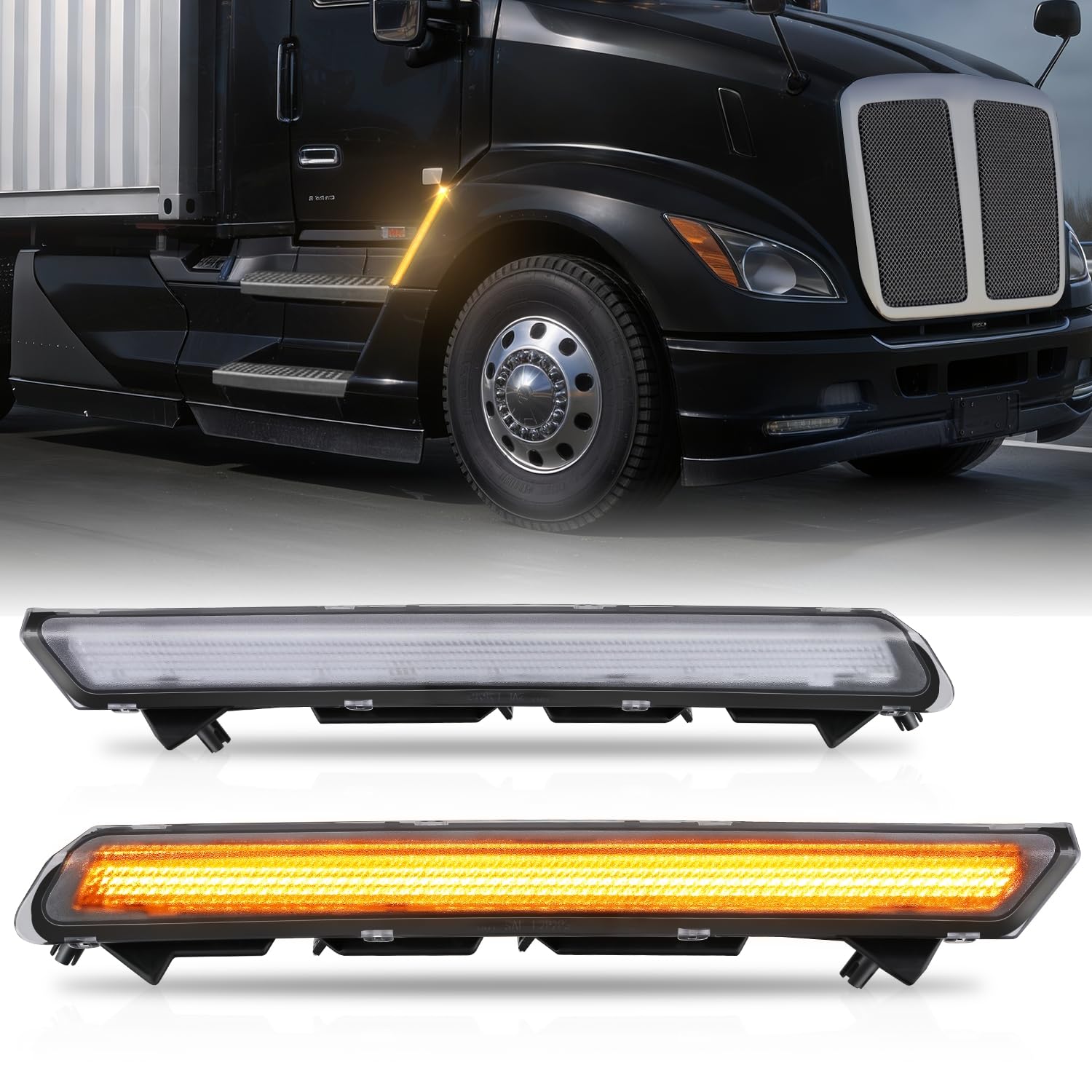 Amazon.com: Auto Dynasty Full LED LED Side Marker Light Assembly
