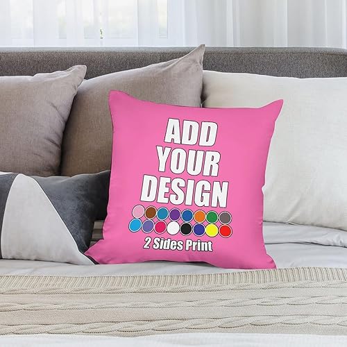 Miniatura 4 de Funda de almohada personalizada con foto, añade tu nombre, imagen, logotipo, funda de almohada personalizada para mujeres, hombres, papá, mamá,