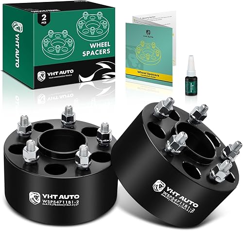 Miniatura 9 de YHTAUTO Espaciadores de rueda de 5 x 4.75 pulgadas de 1 pulgada compatibles con Chevrolet, GMC, Buick, Cadillac, Pontiac modelos 1979-2019,