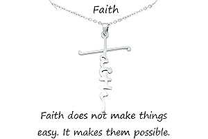 Sereney Faith Cross Necklace: A Symbol of Faith and Inspiration for Christian Women