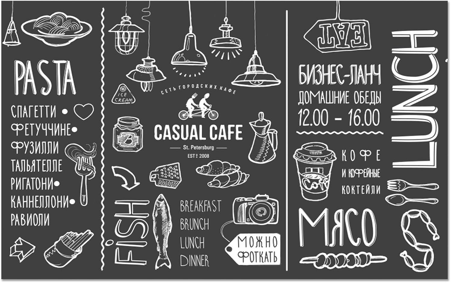 Mothy Kitchen Rugs Mats, Non Skid Washable Kitchen Runner Rug for Floor, Front of Sink, Laundry Room, Non Slip Absorbent Rug and Mat, 24x36in