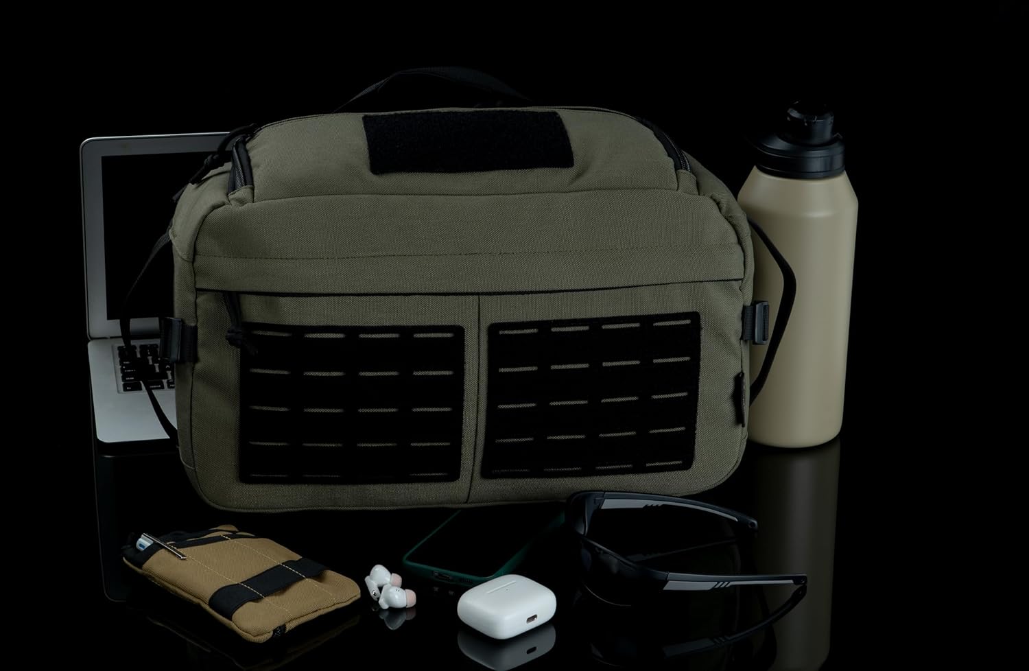 Tactical Sling Backpack – Durable 16L Crossbody Shoulder Bag for EDC, Hiking, Travel, Camping, Outdoor Utility – Men & Women - Image 6