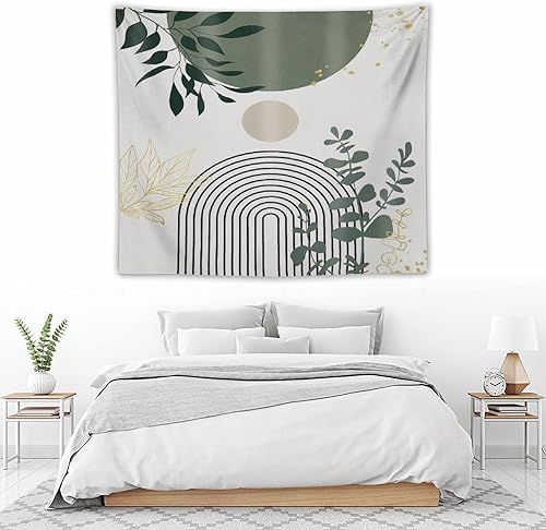 Miniatura 231 de Tapiz floral retro de los años 60 y 70, diseño hippie de primavera Groovy Flower Power Flower Boho para colgar en la pared, arte neutro para Hippie