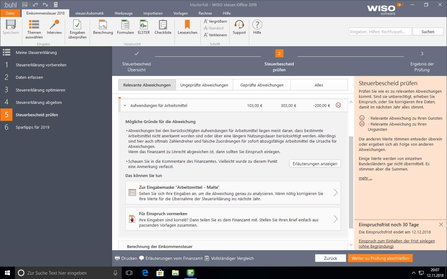 WISO steuer:Office 2019 (für Steuerjahr 2018): Unser Bestes für Ihre Steuererklärung 2018. Windows (WISO Steuer-Software)