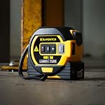 4 in 1 Laser Tape Measure with Laser Level Crosshairs|130ft/40m Laser Distance+16ft/5m AutoLock Tape | Backlit LCD Display (Ft/Inch/M/mm & Fractions) |for DIY, Interior Design (Laser Tape Measure)