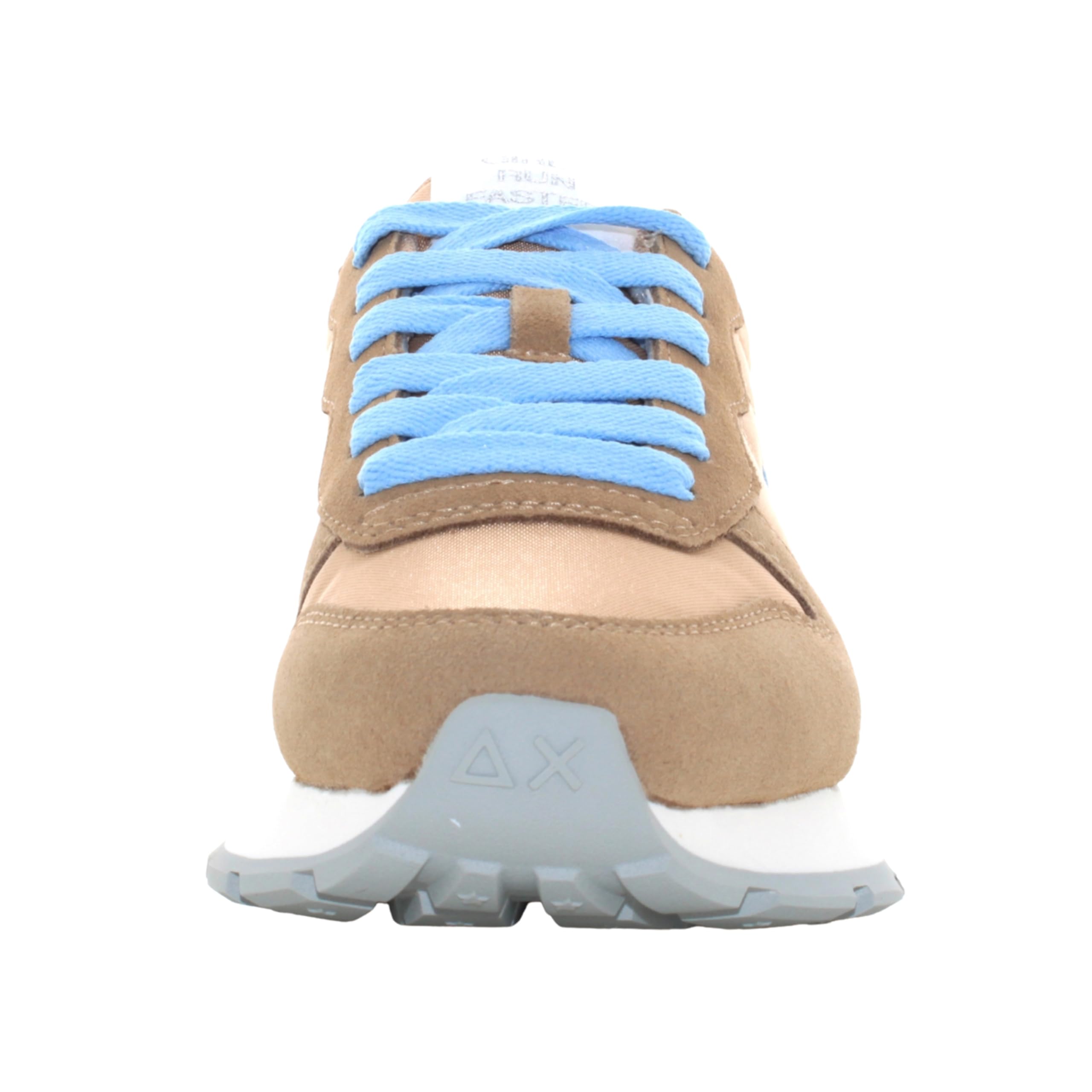 SUN68 Sneakers Donna Basse Z35201 16 Ally Solid Nylon Taglia 36 Beige