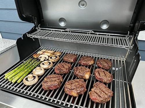 Miniatura 8 de 66802 Genesis II GS4 Rejillas de parrilla para Weber 3 quemadores Genesis 2 GS4 Piezas de parrilla de repuesto Weber Genesis IIII LX 300 SER II E310