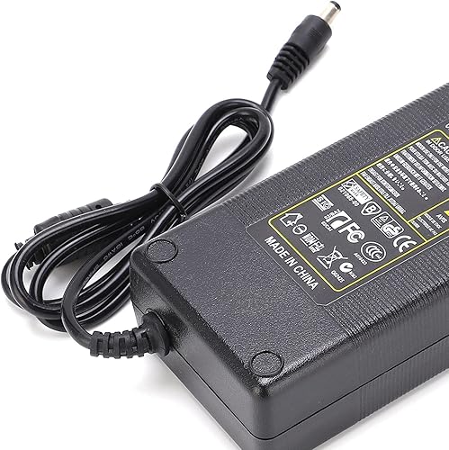 Miniatura 3 de Hilitand Adaptador de corriente DC 24V 10A Enchufe de EE. UU. Convertidor de transformador de 100-240V para placa amplificador