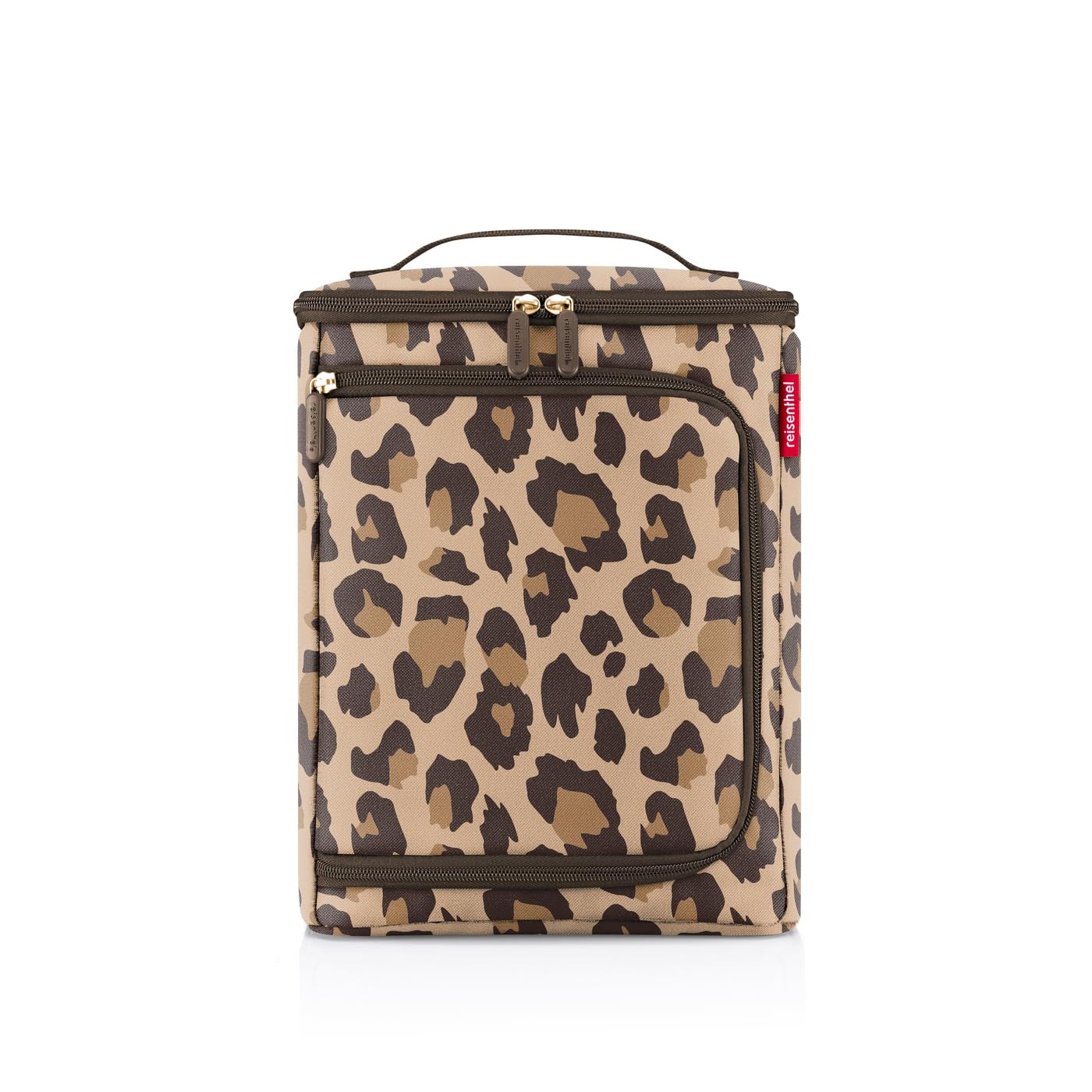 reisenthel coolerbox Leo Macchiato – Kühltasche mit zwei Öffnungen (7 L, 23 x 30 x 14 cm)