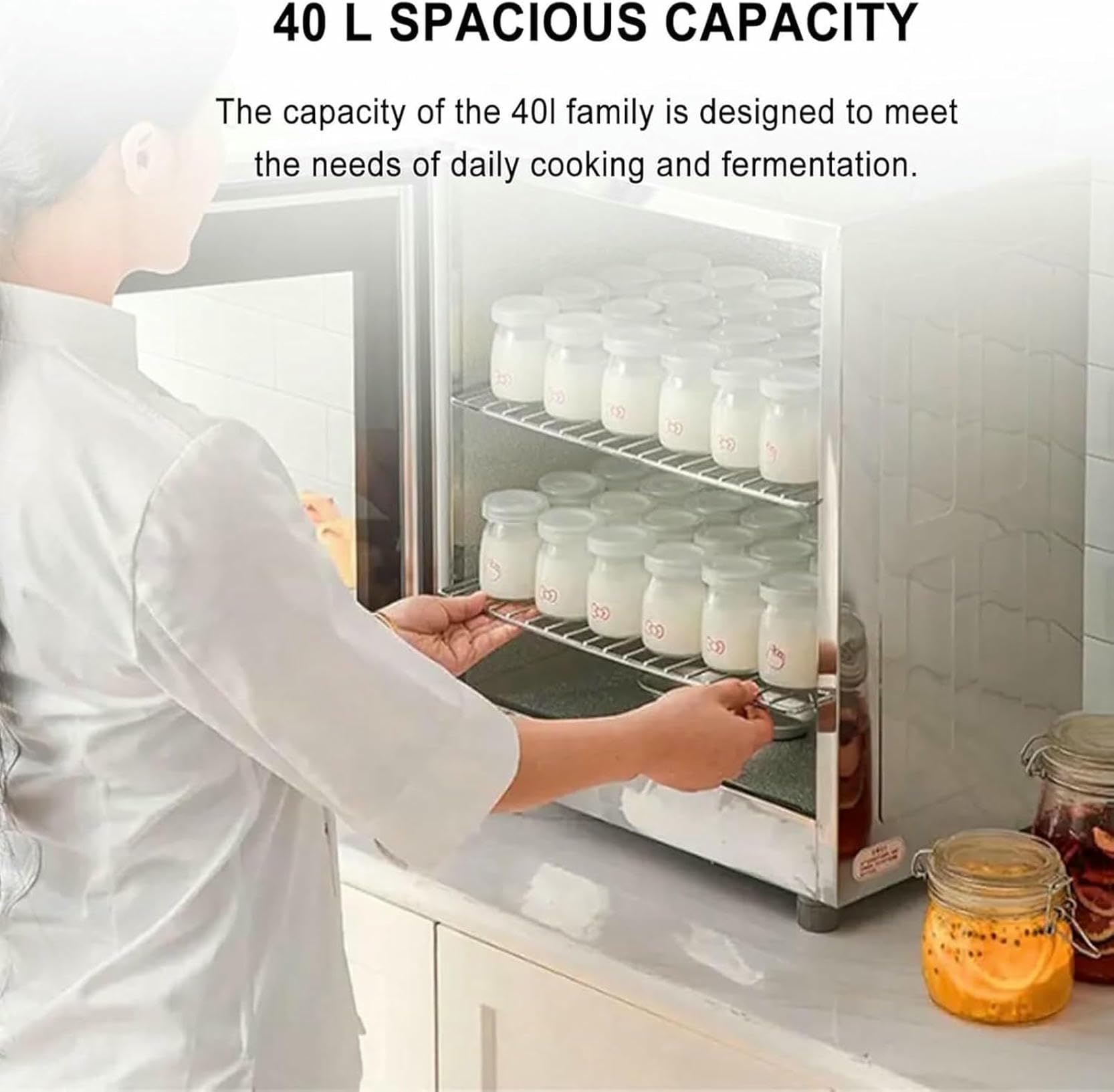 TDBYWAE Bread Maker Machine with Gluten-Free Setting, 2LB 1.5LB 1LB Automatic Breadmaker with Homemade Cycle, 15-in-1 Stainless Steel Bread Maker