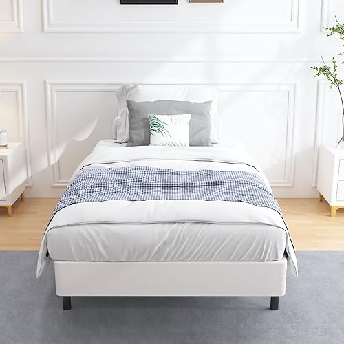 Miniatura 8 de ALDRICH Base de colchón de metal resistente de 5 pulgadas, capacidad máxima de peso de 1500 libras, antideslizante, sin ruido, fácil de montar,