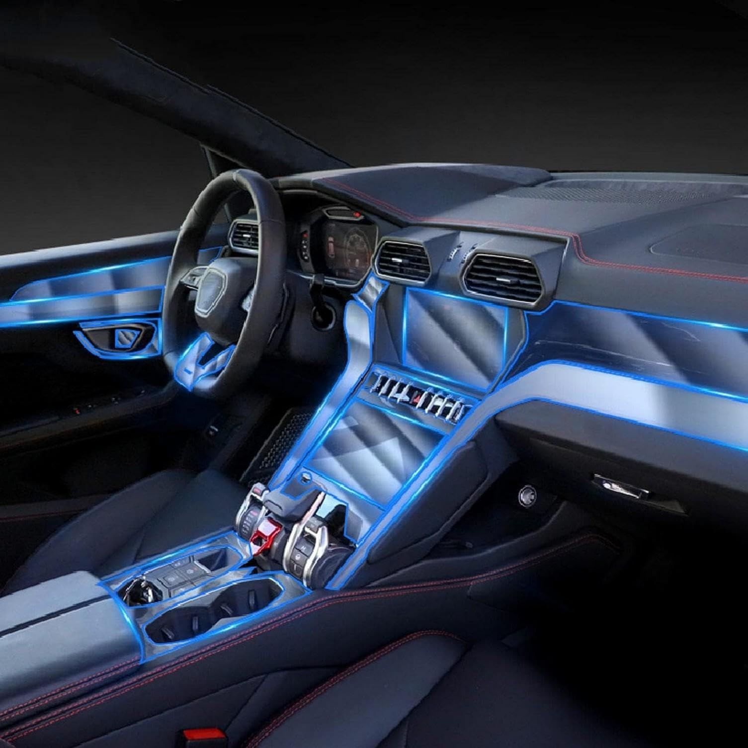 Film de protection en TPU pour console centrale voyagez serein en Lamborghini Urus