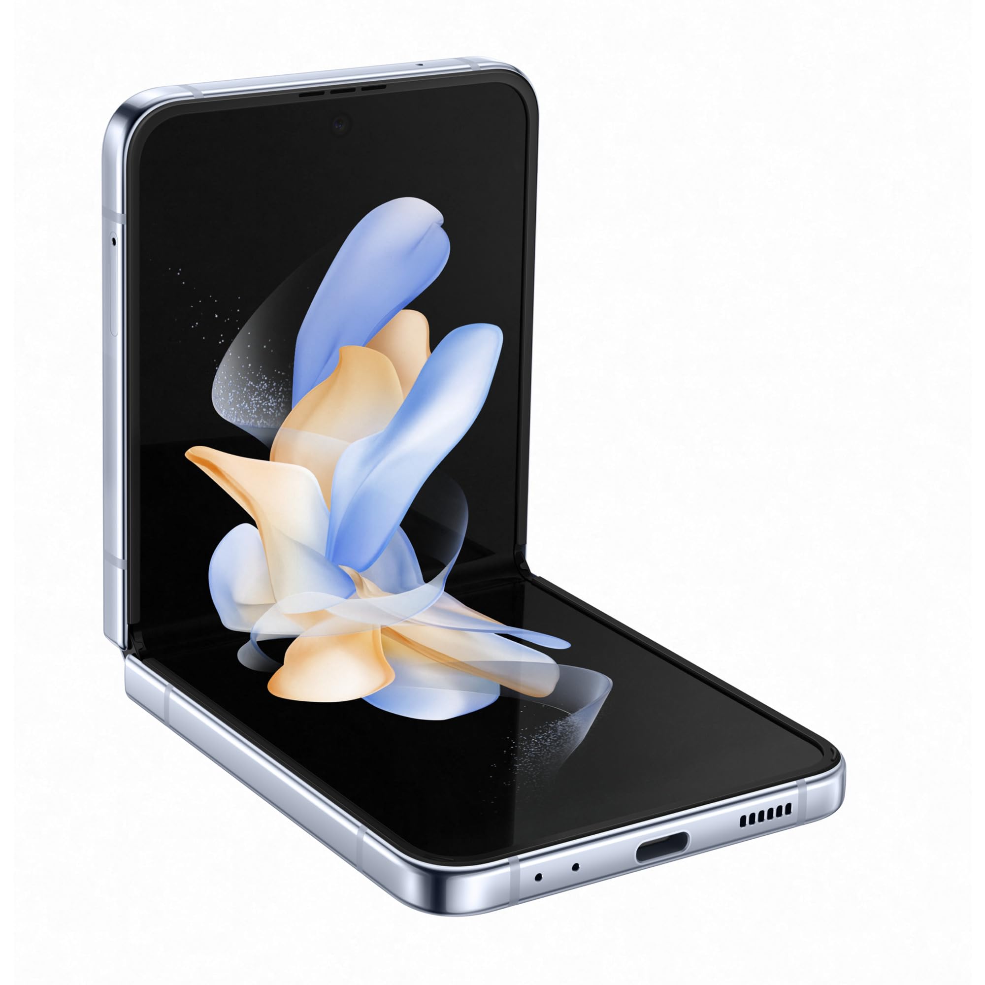 schermo pieghevole samsung galaxy z flip 4 light blue 8+512gb