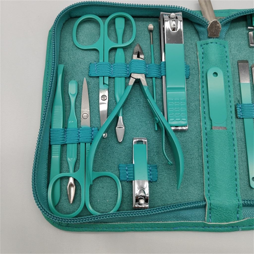 Ensemble de Coupe-Ongles Vert, Outil de réparation pour manucure, Coupe-Ongles, Gris, comme sur la Photo