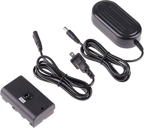 Miniatura 3 de foto4easy Foto4easy - Adaptador de corriente alterna con batería ficticia NP-F, upler de CC para Sony NP-F970 NP-F960 NP-F770 NP-F750 NP-F550 para