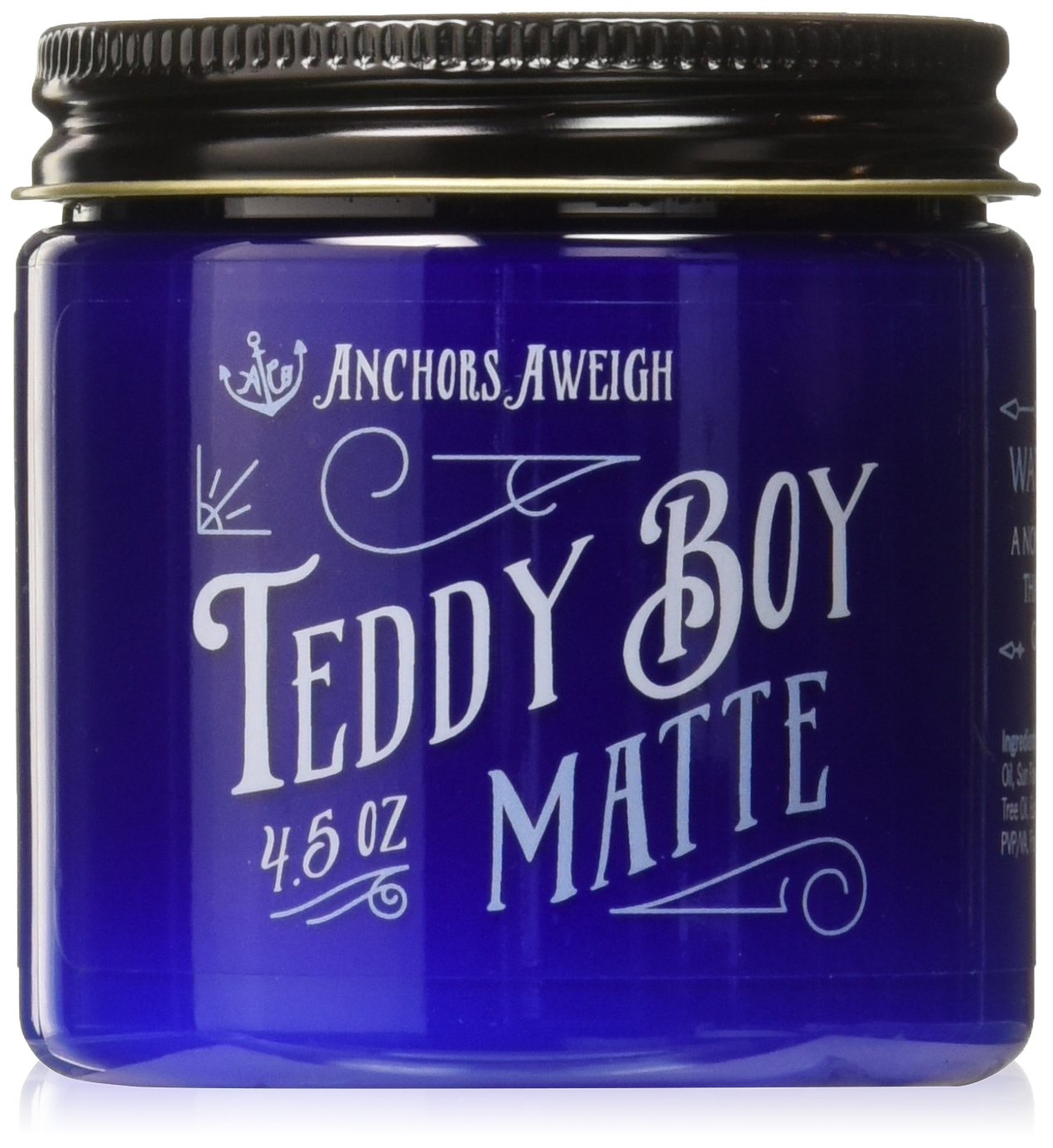 Buy Anchors Hair Company Teddy Boy Water Based Dry Matte Wax, 4.5 oz