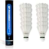 12 Pack Goose Feather Badminton Shuttlecock Heavy Duty Badminton Birdie Ball Model 901