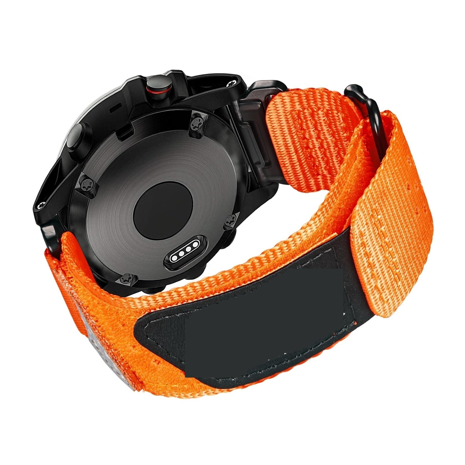 Cinghie di ancoraggio, Cinturini for orologi in nylon con passante - Verde Regolabili e comodi Compatibili Watch Series 1-7 SE(HGA142-COF,26MM_L 190 TO 235MM)