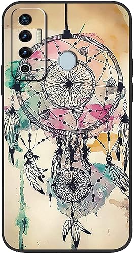 Miniatura 9 de Funda para Tecno Camon 17, Carcasa Protectora Suave Anti-Arañazos Negra Silicona Flexible TPU Funda Protectora Para Tecno Camon 17 (6.6") - LLM22