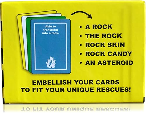 Miniatura 3 de Danger The Game The Card Game of Bizarre Dangers and Rescues - Noche de juegos para familias y adultos - Fácil de aprender - Juegos de fiesta -