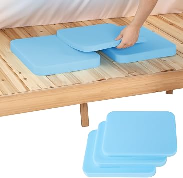 Hombys Under Mattress Support - 3 High Density Foam Pieces to Fix Mattress Sagging, Can Be Layered to Repair Sagging