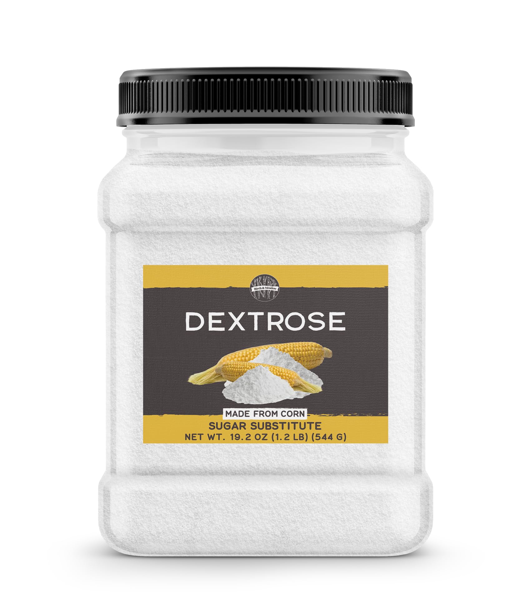 Birch & Meadow Dextrose, 1.2 lb, Sugar Substitute, Made from Corn, Baking