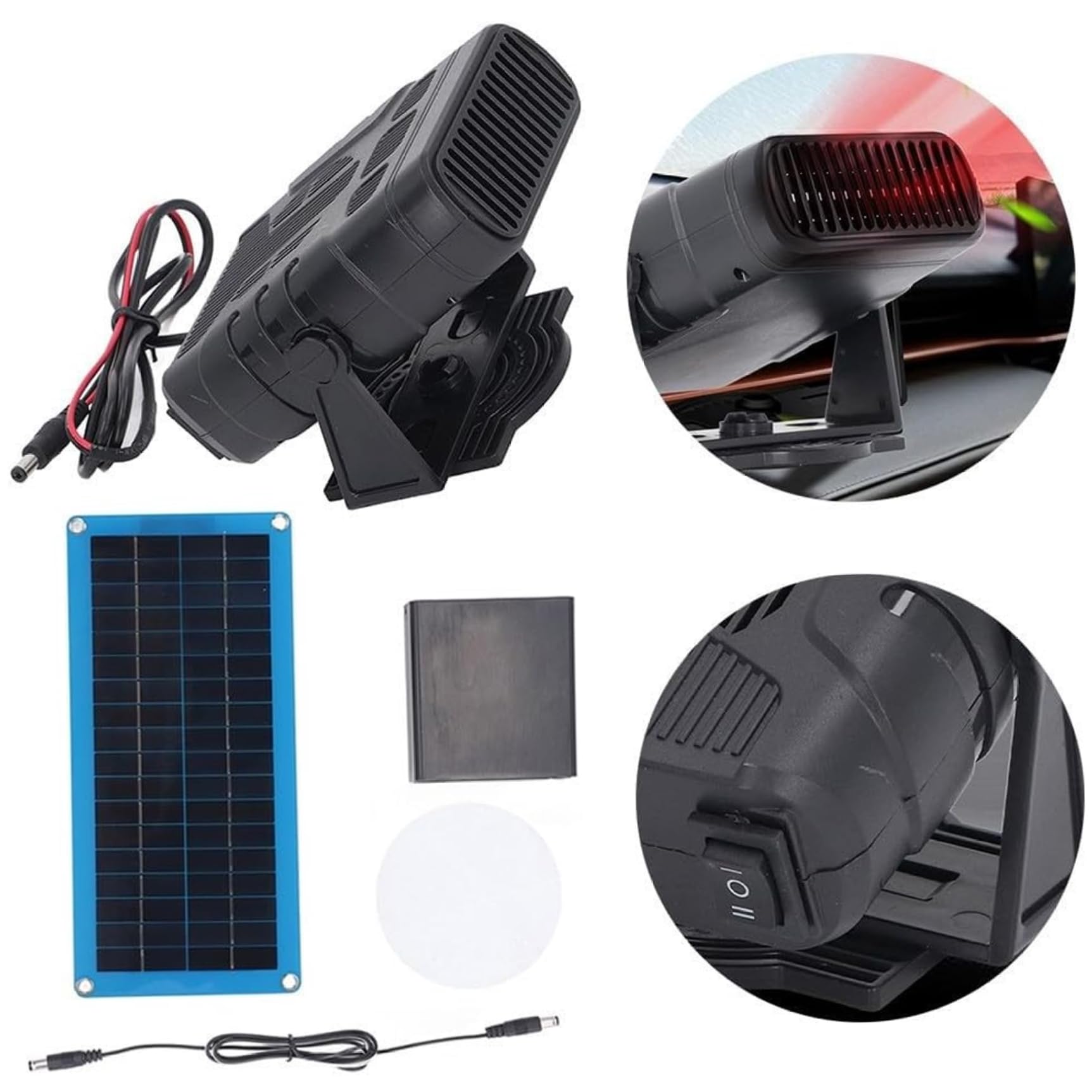 Chicken Coop Heater Opehuo 30W Solar Powered Heater,Solar Powered