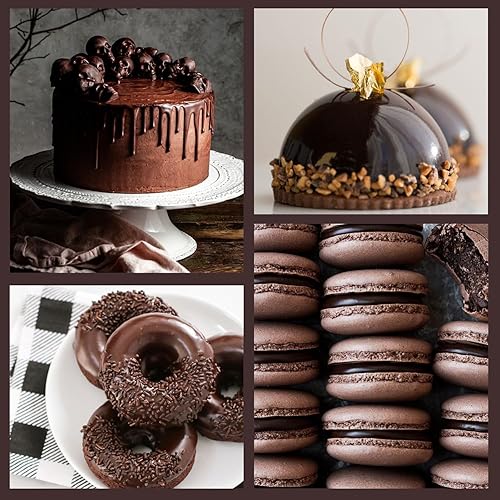 Miniatura 2 de Colorante alimentario a base de aceite para chocolate, 0.7 fl oz (0.7 fl oz), gel comestible de colorante alimentario a base de aceite de chocolate