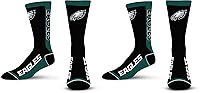 Vista 35 de For Bare Feet NFL - Calcetines unisex Mvp Crew Nfl L