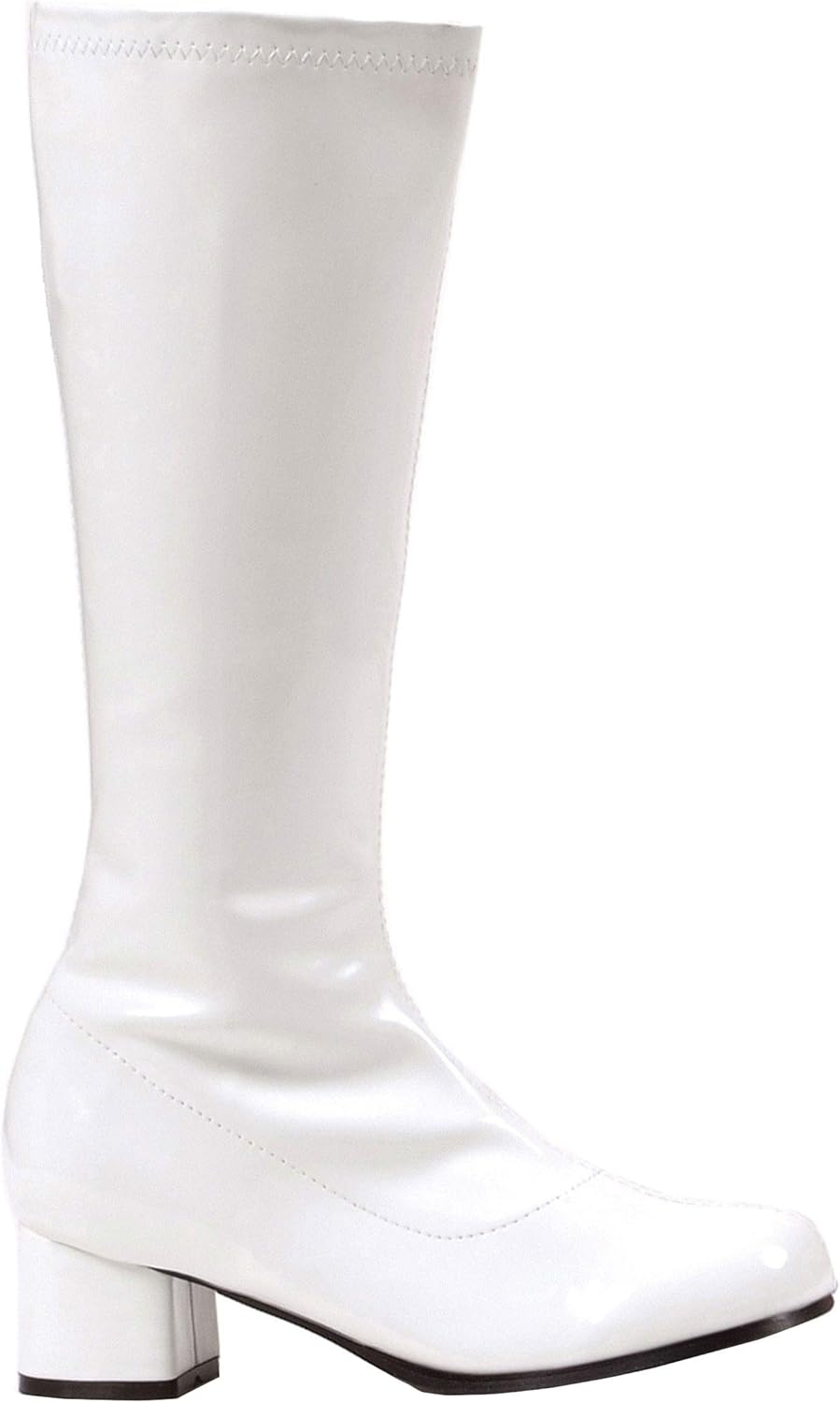 Ellie Shoes Girls White Go Go Boots Large (2-3) : Clothing, Shoes & Jewelry