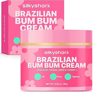 Bum Bum Cream (150ml / 5.07 fl oz), Moisturizing Body Cream with Collagen, Caffeine & Botanical Extracts, Bumbum Cream for Smoother-Looking Skin & All Skin Types