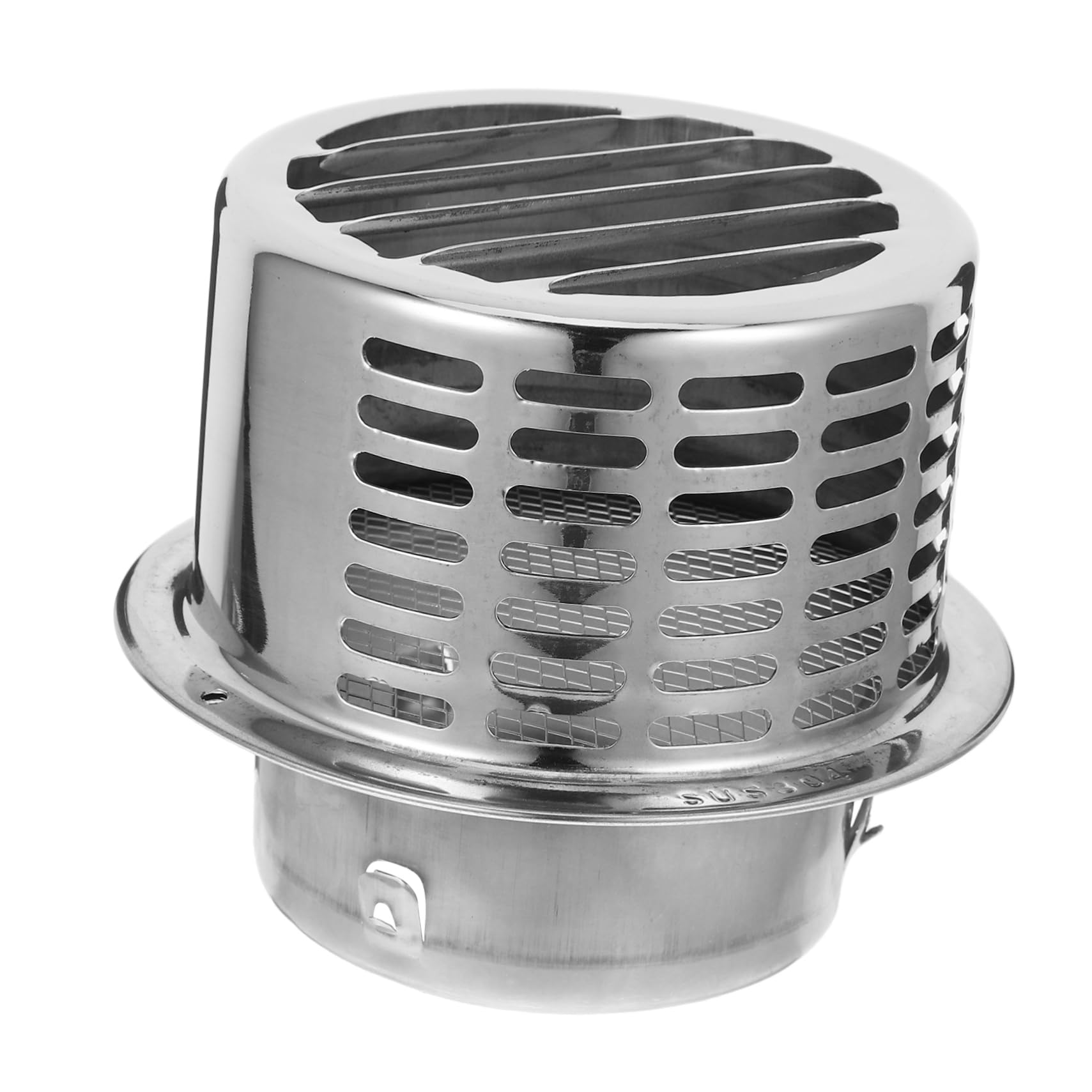 Cubierta protectora para ventilación en techo exterior contra lluvia y atascos