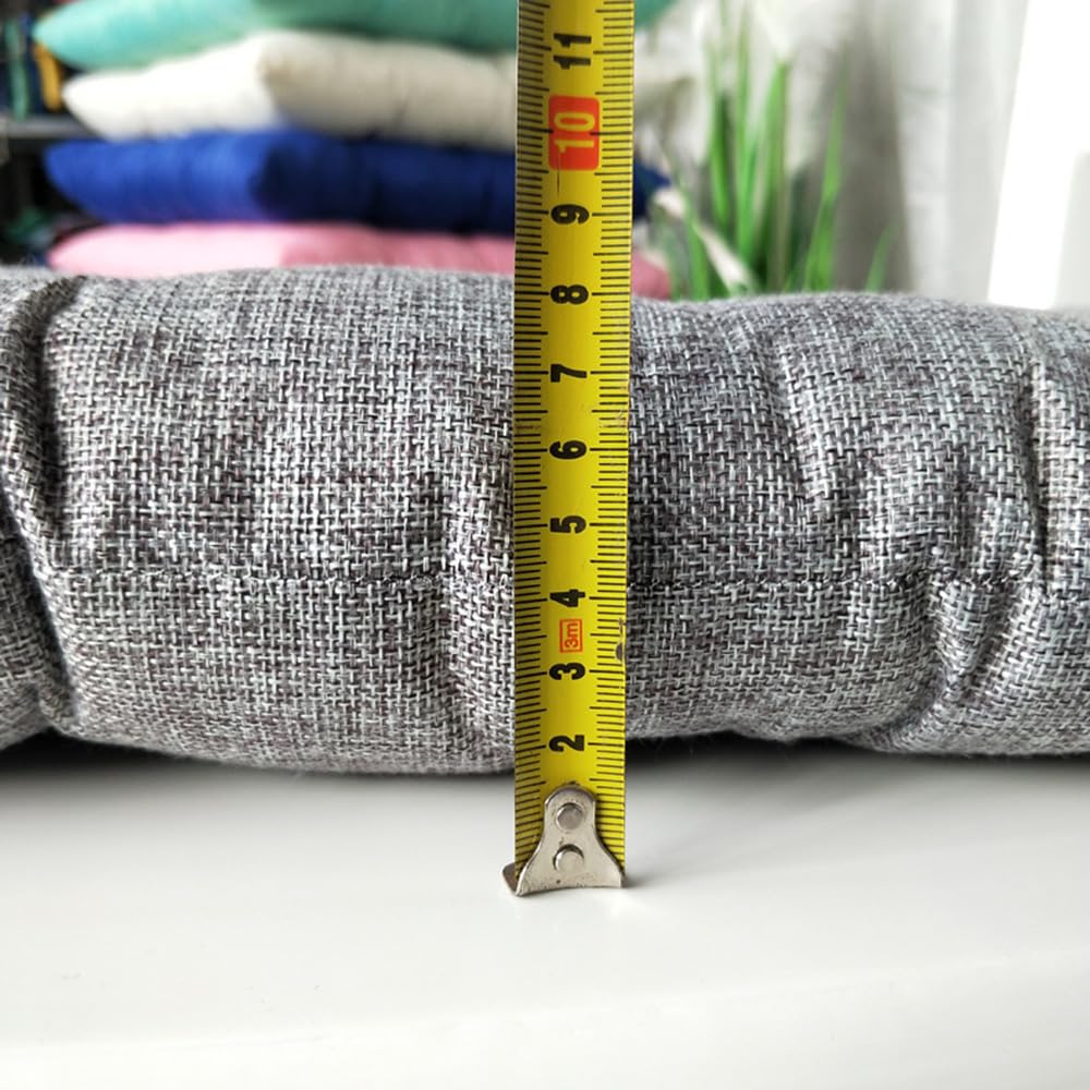 Coussin De Chaise Antidérapant 45x45 Cm - Avec Attaches - Pour Bureau, Salle à Manger, Jardin
