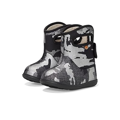 Bogs Kids Bogs II New Metallic Camo (Toddler) Kids Shoes Black